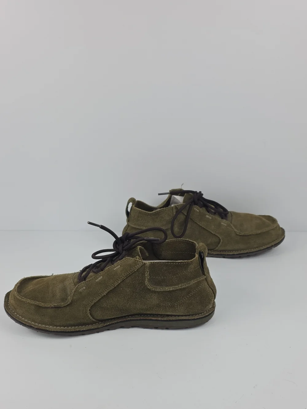Teva Mush Atoll Green Suede Chukka Ankle Boots Size 10